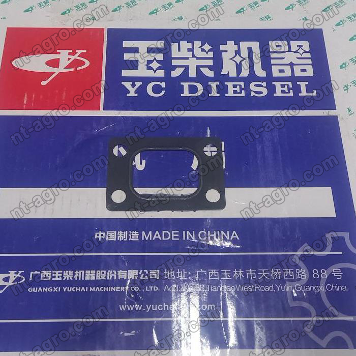 F100-1118002 Прокладка турбокомпрессора (YC4A100-T301 (A515TB)) Yuchai (Ючай)